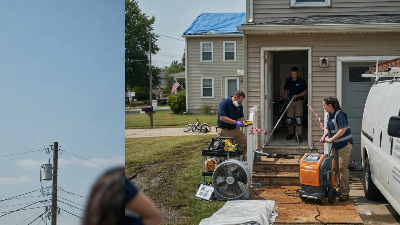 Water Damage Repair in Yellow Springs, OH near me